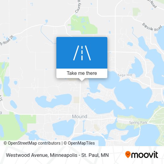 Westwood Avenue map