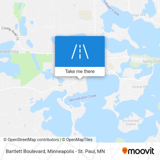 Mapa de Bartlett Boulevard