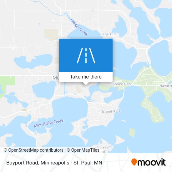 Mapa de Bayport Road