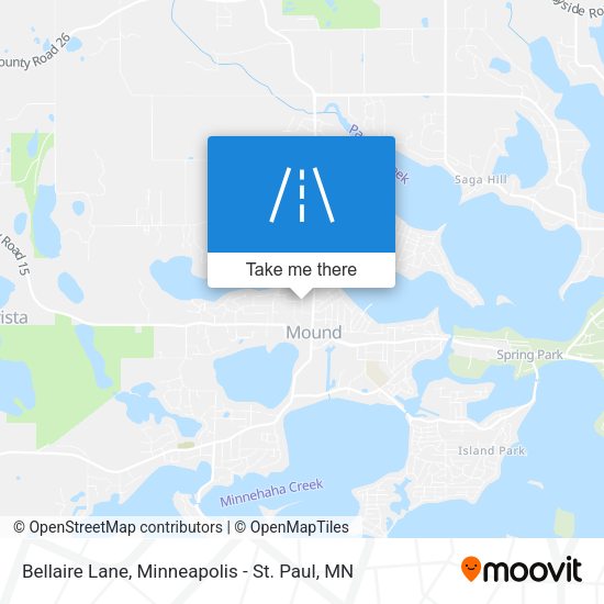 Mapa de Bellaire Lane