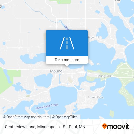Mapa de Centerview Lane