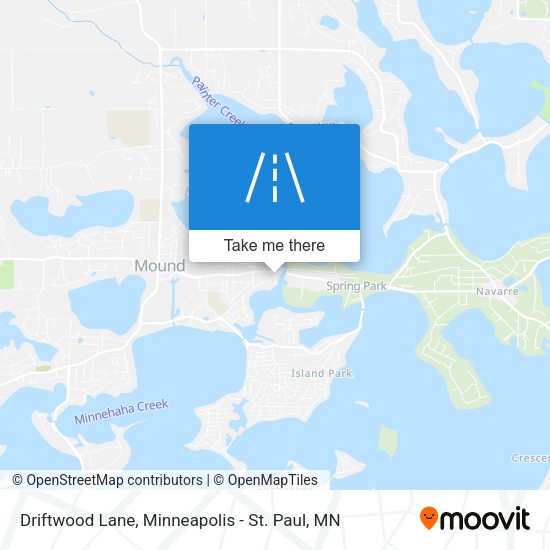Driftwood Lane map