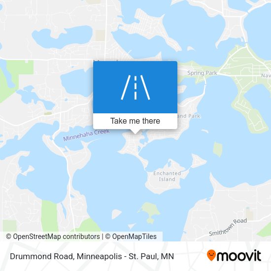 Mapa de Drummond Road
