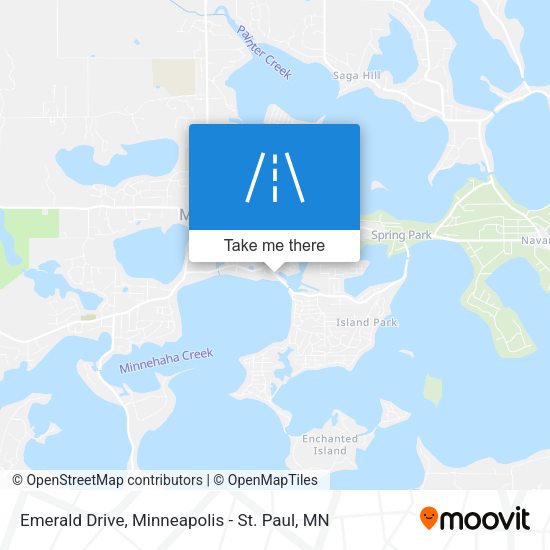 Emerald Drive map