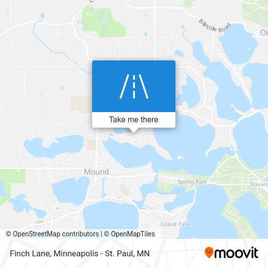 Mapa de Finch Lane
