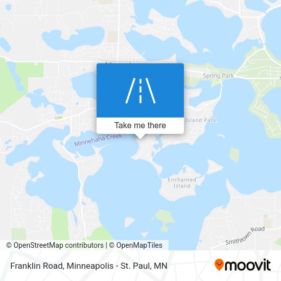 Franklin Road map