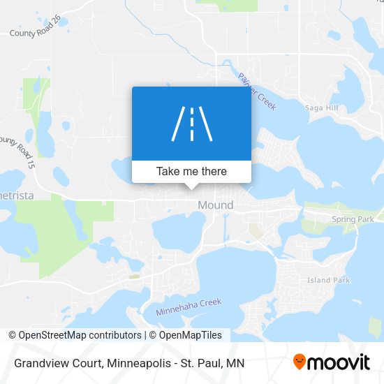 Grandview Court map