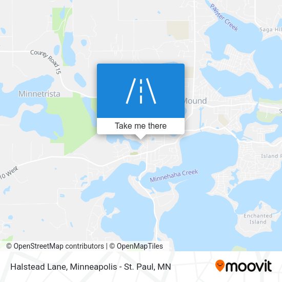 Halstead Lane map