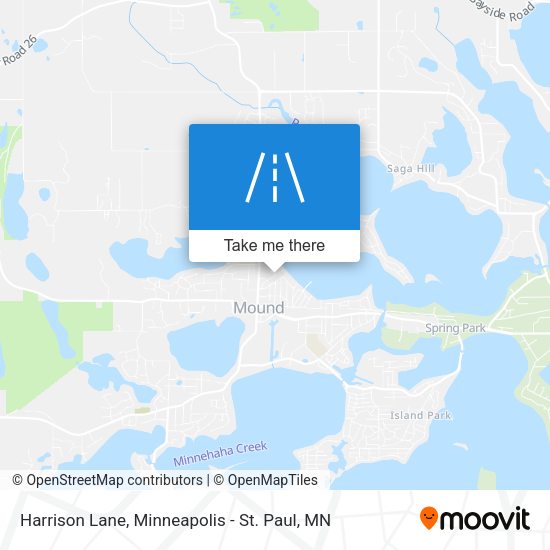 Mapa de Harrison Lane