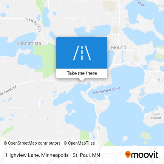 Highview Lane map
