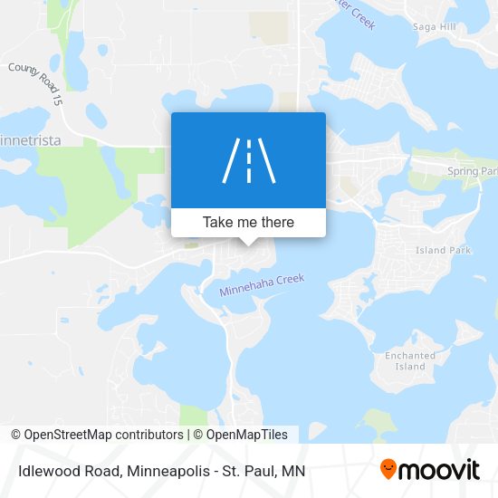 Idlewood Road map