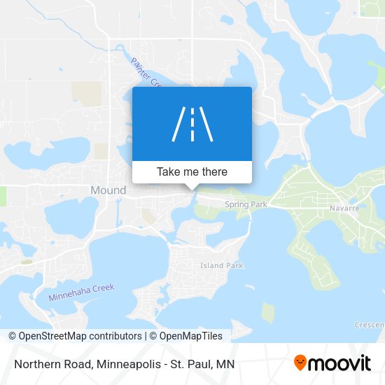 Northern Road map