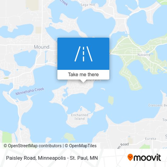 Paisley Road map