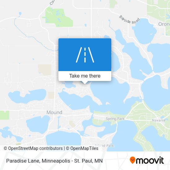 Mapa de Paradise Lane