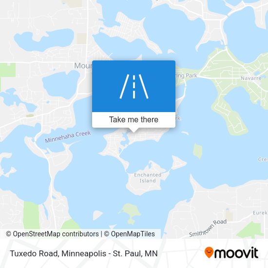 Tuxedo Road map