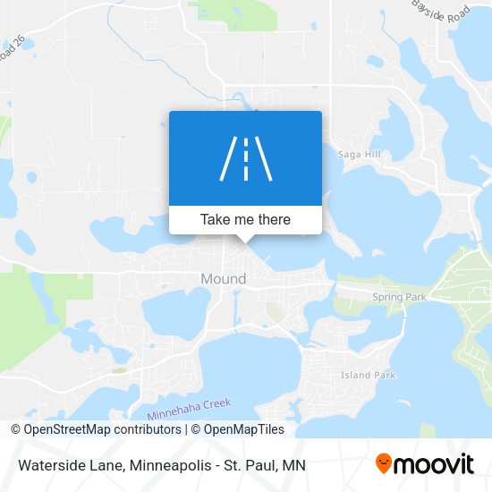 Waterside Lane map