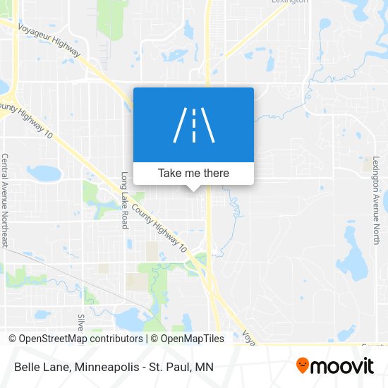 Mapa de Belle Lane