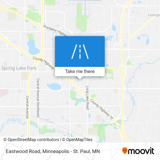 Eastwood Road map