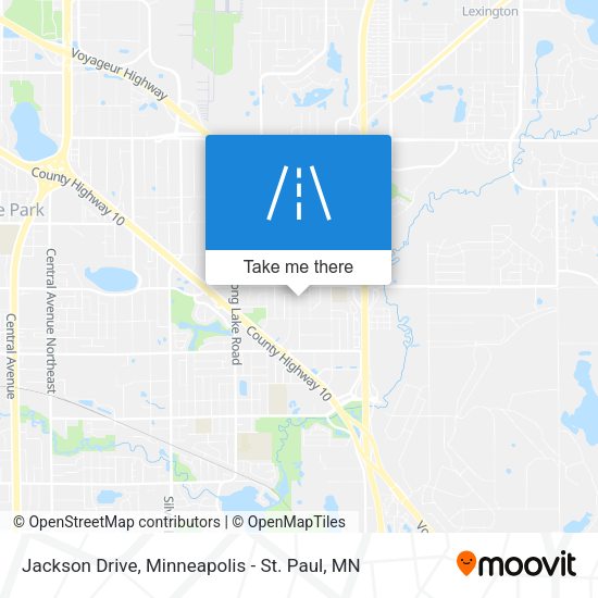 Jackson Drive map