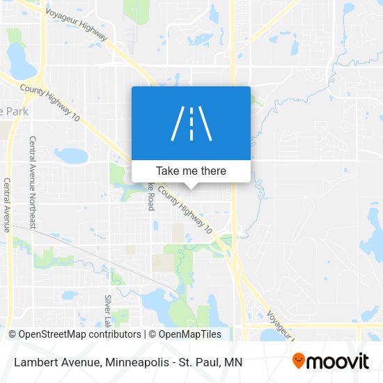 Lambert Avenue map