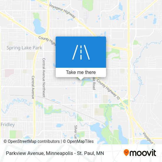 Parkview Avenue map