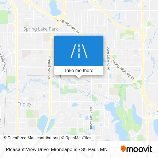 Pleasant View Drive map