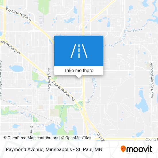 Mapa de Raymond Avenue