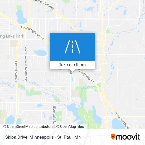 Mapa de Skiba Drive