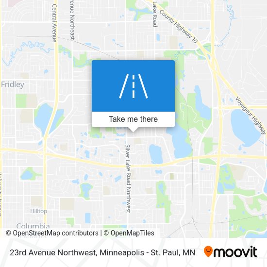 Mapa de 23rd Avenue Northwest