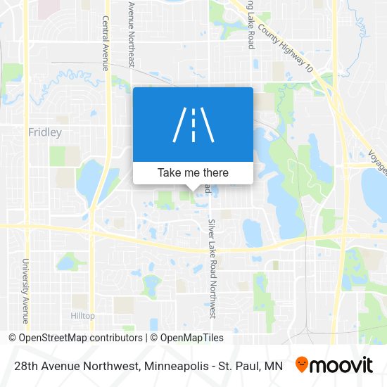 Mapa de 28th Avenue Northwest