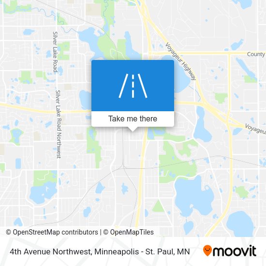 Mapa de 4th Avenue Northwest