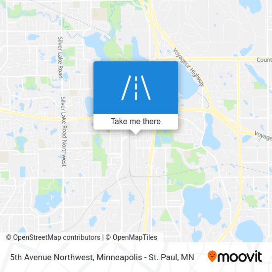 Mapa de 5th Avenue Northwest