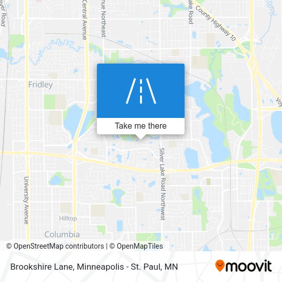 Brookshire Lane map