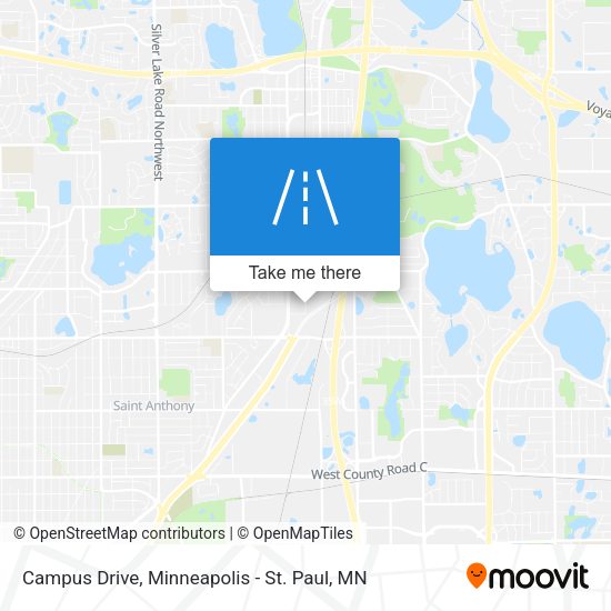 Campus Drive map