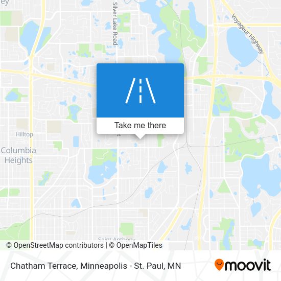 Chatham Terrace map