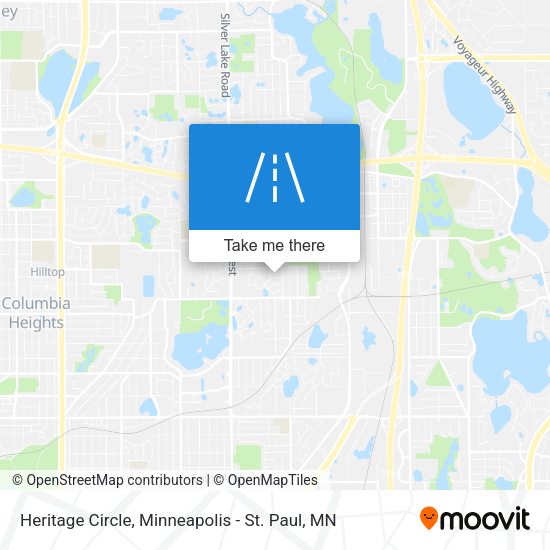 Heritage Circle map