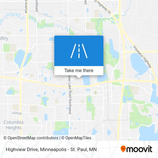 Mapa de Highview Drive