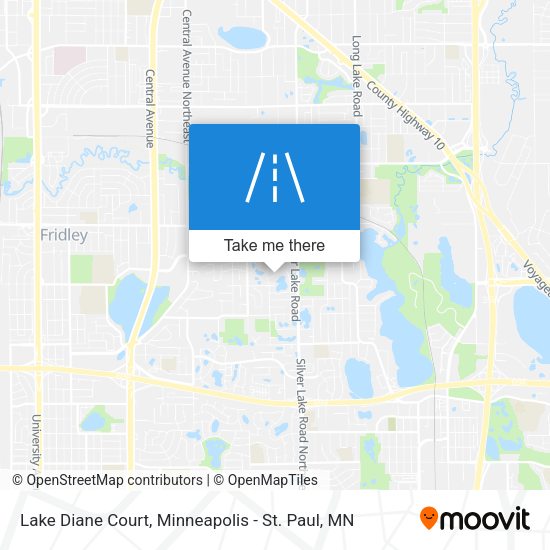 Mapa de Lake Diane Court