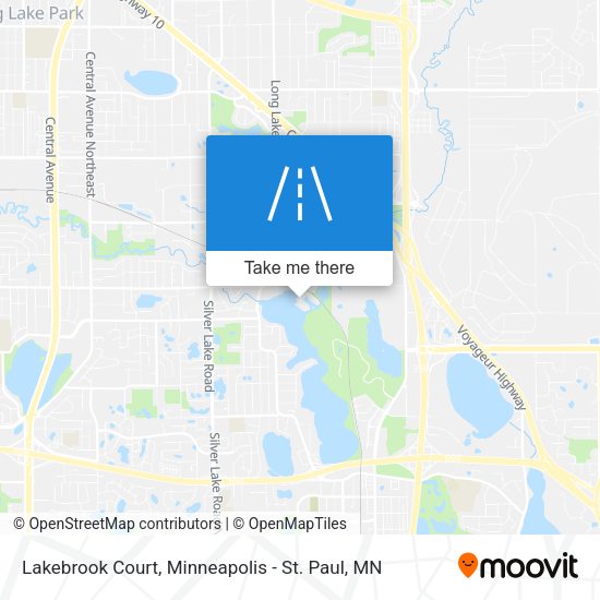 Lakebrook Court map
