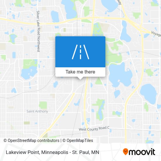 Lakeview Point map