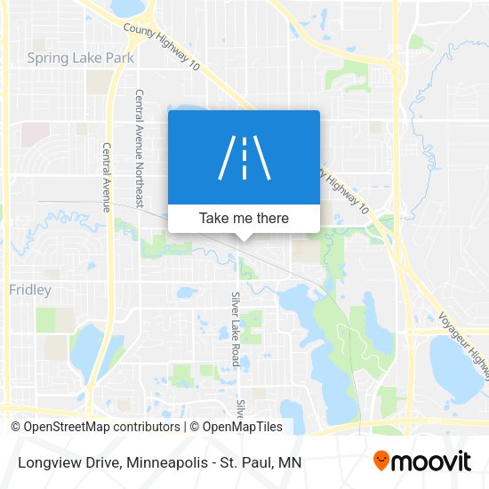 Longview Drive map