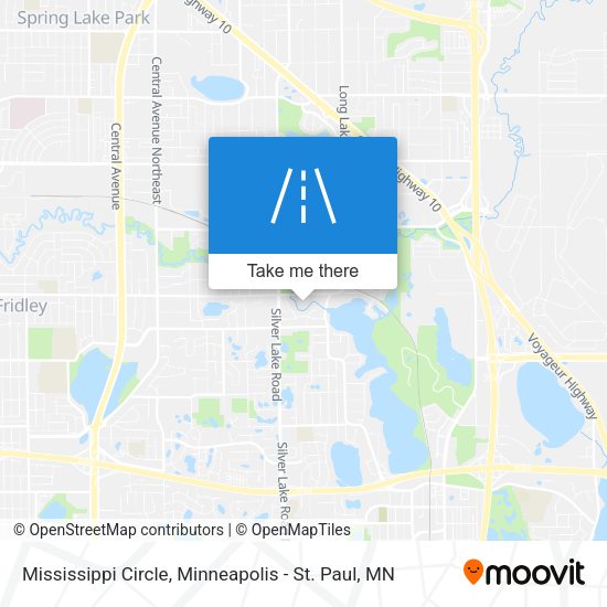 Mississippi Circle map