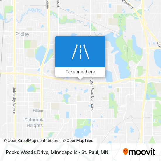 Mapa de Pecks Woods Drive
