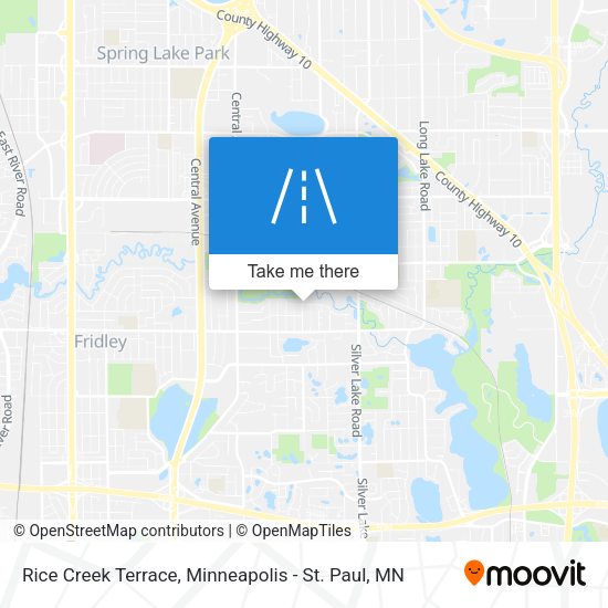 Mapa de Rice Creek Terrace