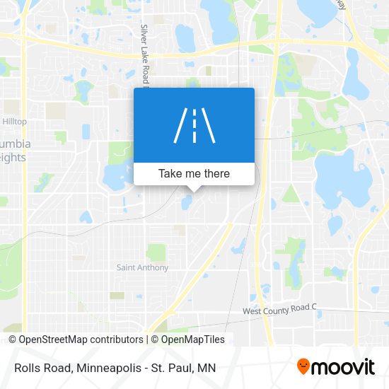 Rolls Road map