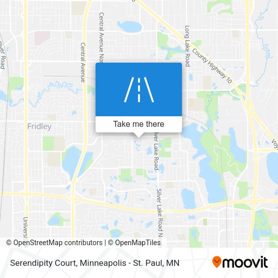 Serendipity Court map
