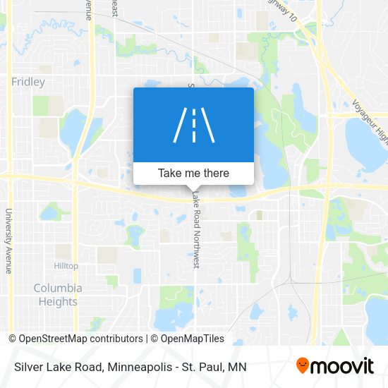 Mapa de Silver Lake Road