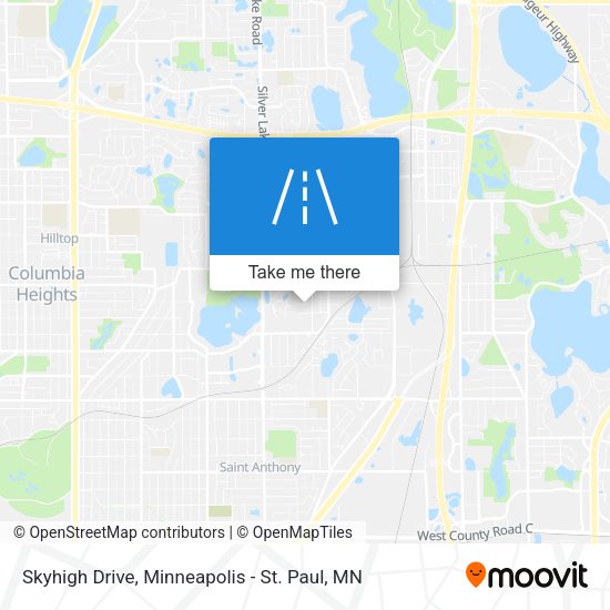Skyhigh Drive map