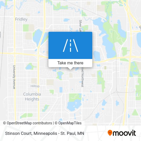 Stinson Court map