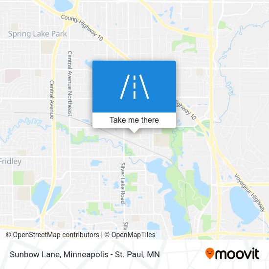 Sunbow Lane map